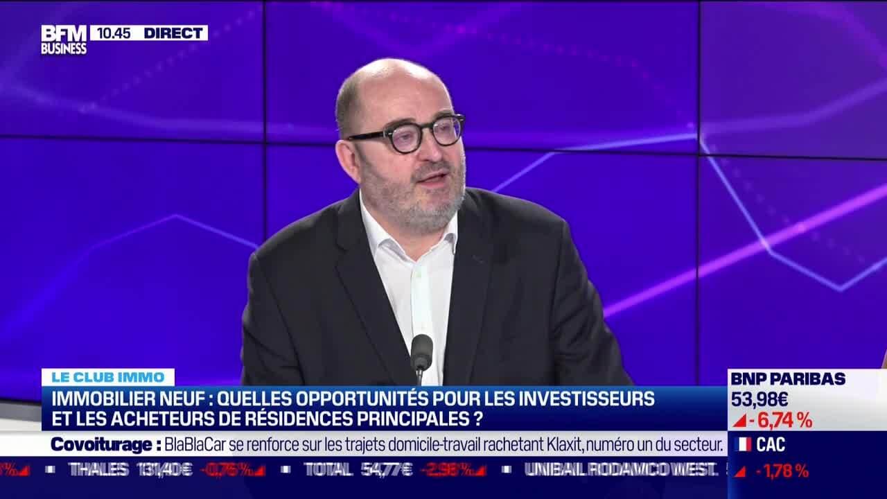 Le Club BFM Immo (2/2) : Immobilier Neuf, Quelles Opportunités Pour Les ...