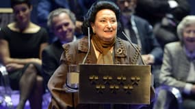 Montserrat Caballe en novembre 2013 à Madrid, en Espagne