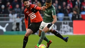 Grenier (Rennes) et Monnet-Paquet (ASSE)