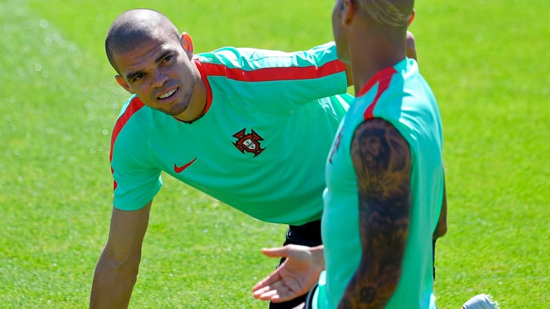 Pepe, le défenseur central du Portugal