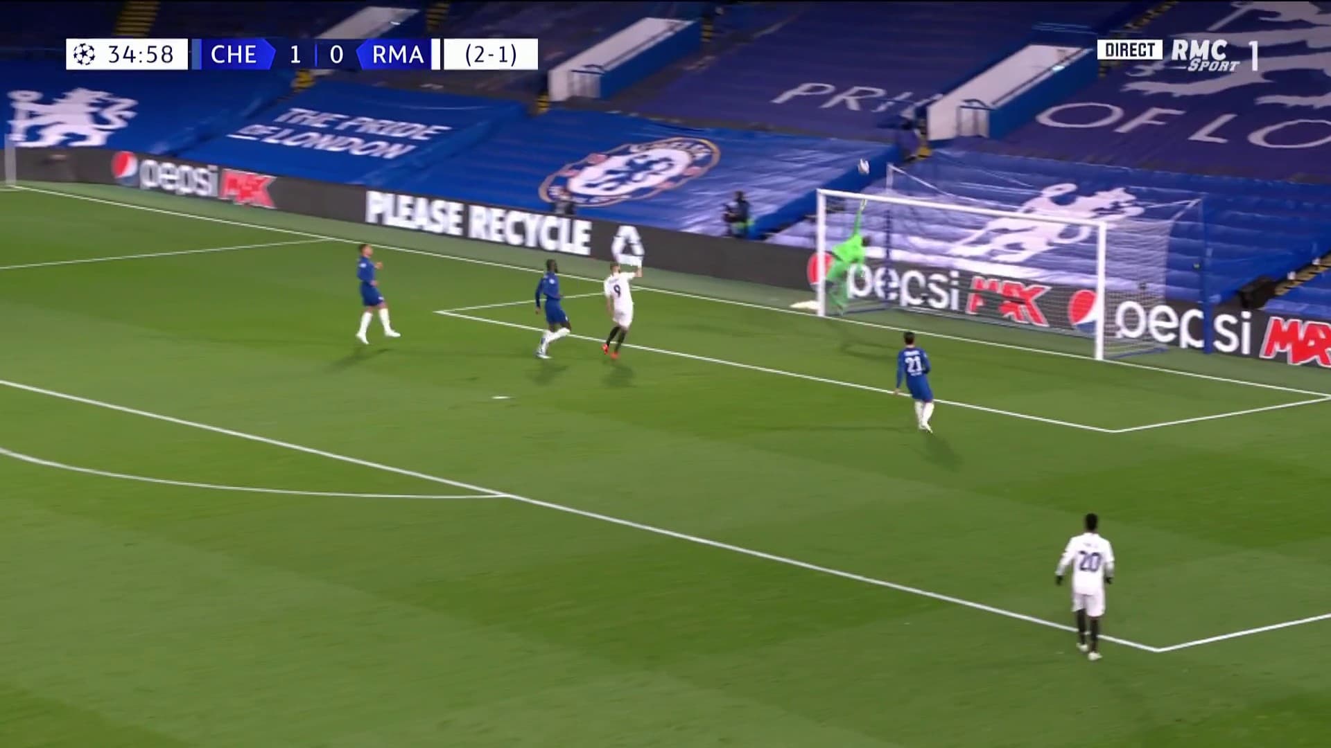 Le deuxième arrêt de Mendy devant Benzema