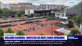 Roland-Garros: pas de transports pour les spectateurs des matchs de nuit