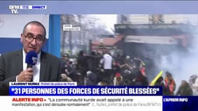 Kurdish community: "I received them, I expressed to them all the condolences of the French State vis-à-vis the Kurdish community"says Laurent Nuñez