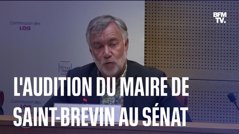 L'audition du maire de Saint-Brevin-les-Pins au Sénat en intégralité
