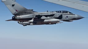 Chasseur de type Tornado de la Royal Air Force. 
