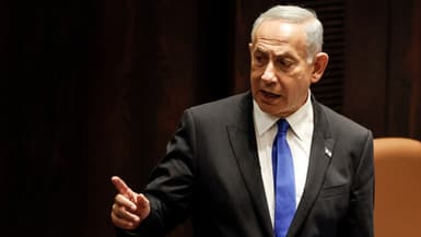 Benjamin Netanyahu à la Knesset le 29 décembre 2022. 
