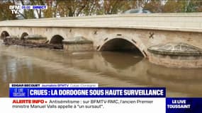 Crues: la montée des eaux est surveillée en Dordogne, il pourrait avoir un risque d'inondation