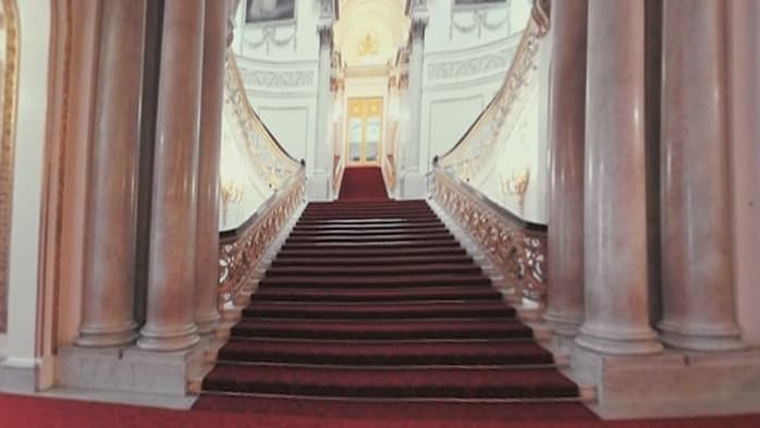 L'escalier principal
