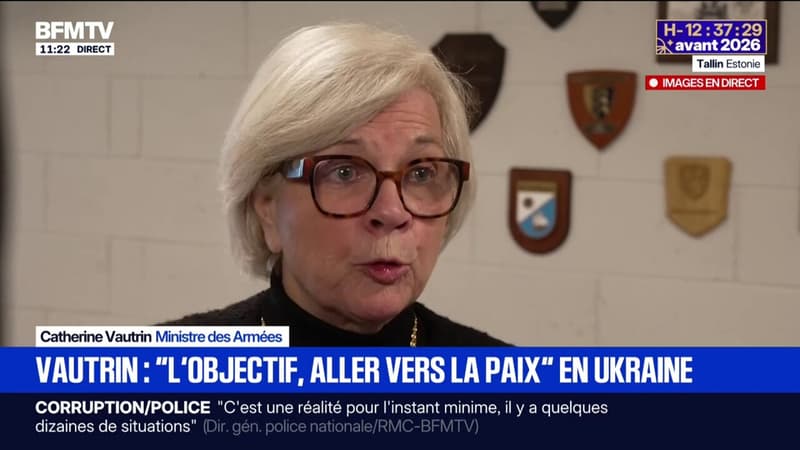 Guerre en Ukraine: "Notre volonté, c'est la sécurité de l'Europe", déclare la ministre des Armées, Catherine Vautrin