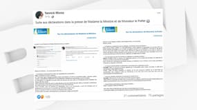 Le maire de Saint-Brevin-les-Pins a estimé samedi que l'Etat ne s'était "pas tenu à (ses) côtés", dans un communiqué où il réfute des propos du préfet local et de la ministre des Collectivités.