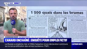 Une enquête ouverte pour soupçon d'emploi fictif au "Canard enchaîné"