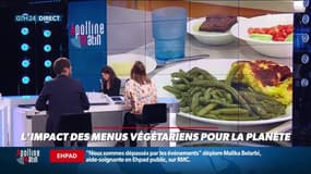 Un rapport de Greenpeace détaille l’impact positif sur la planète des menus végétariens  