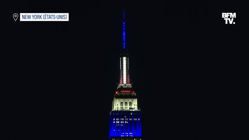 L'Empire State Building se pare de bleu-blanc-rouge pour honorer l'entrée de Joséphine Baker au Panthéon