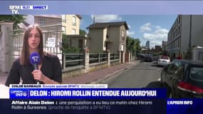 Hiromi Rollin, la "dame de compagnie" d'Alain Delon, est entendue en audition simple à Montargis ce mercredi