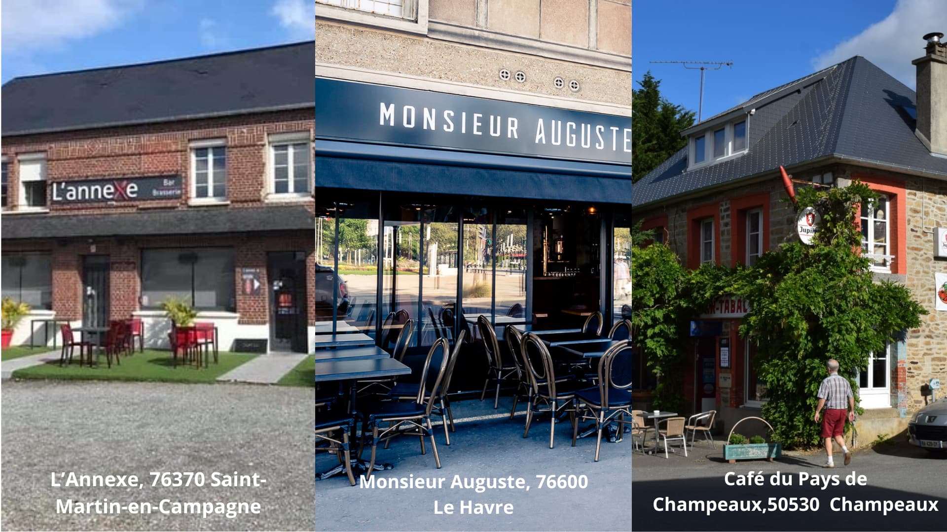 Gagnants Meilleur Bistrot - NORMANDIE