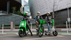 En plus des vélos et des trottinettes, L'opérateur Lime proposait depuis avril des scooters en libre-service.
