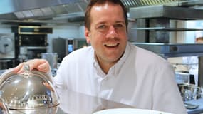 Arnaud Lallement, chef de L'assiette champennoise à Tinqueux.