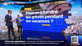 Peut-on interdire les grèves pendant les vacances? BFMTV répond à vos questions