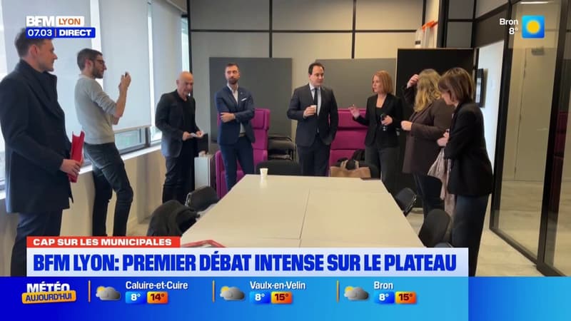 Municipales à Lyon : retour sur ce premier débat intense sur BFM Lyon