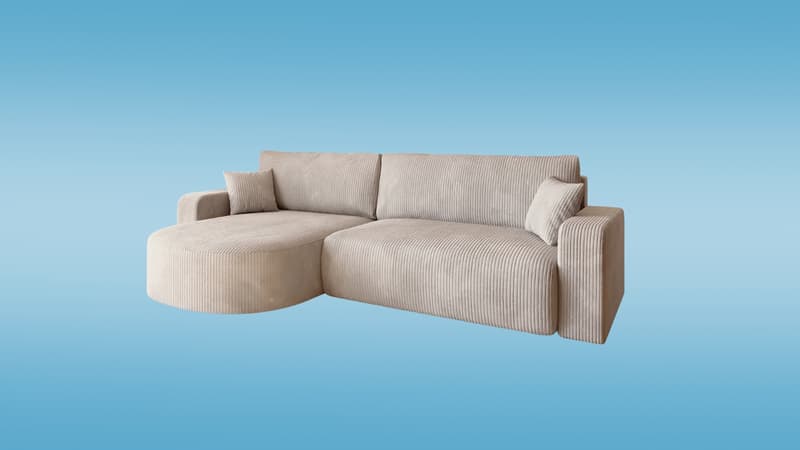 Il est réversible et confortable : voici 2 raisons pour profiter de ce canapé à prix réduit