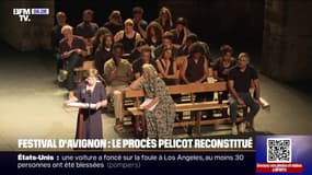 Le procès Pelicot reconstitué sur scène au festival d'Avignon 