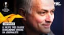 Ligue Europa : le geste très classe de Mourinho envers un journaliste et son père décédé 