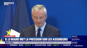 Comment Bruno Le Maire met la pression sur les assureurs 