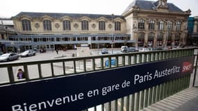 La gare de Paris-Austerlitz en mars 2010.