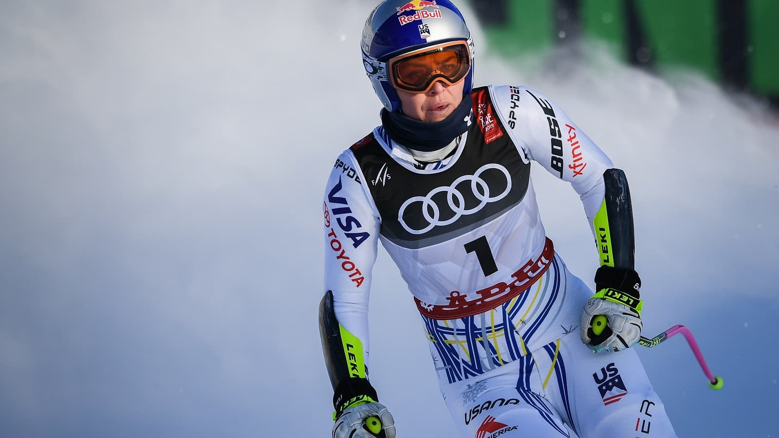 Mondiaux De Ski (Super-G): Lindsey Vonn Chute Lourdement