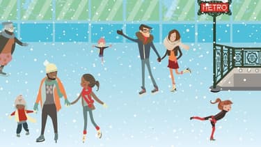 La RATP va proposer de nouveau une patinoire à la station Glacière