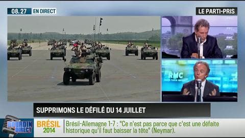 Le parti pris d'Hervé Gattegno: "La parade annuelle de l'armée française est inutile et anachronique" - 11/07