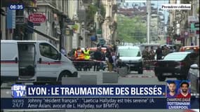 "J'en fais des cauchemars." Blessée par l'explosion à Lyon, cette commerçante témoigne de son traumatisme