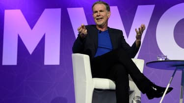 Dans 50 ans, "je ne sais pas si je devrais vous divertir vous ou l'intelligence artificielle", a déclaré le patron de Netflix.
