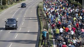 Plusieurs milliers de cyclistes défilent à Francfort contre l'automobile, le 14 septembre 2019