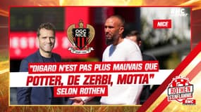  OGC Nice : Rothen défend Digard, "pas plus mauvais que Potter, De Zerbi, Motta" 