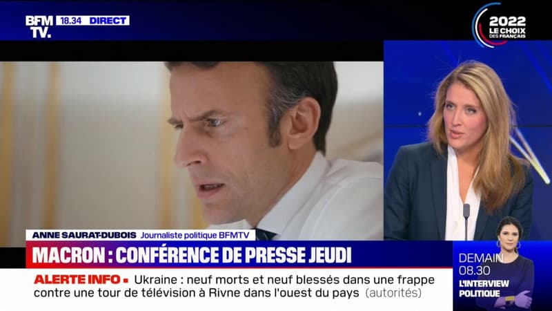 Emmanuel Macron donnera une conférence de presse jeudi après-midi pour présenter son projet