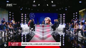 A la Une des GG : Marine Le Pen est-elle la meilleure opposante à Macron ? - 10/01