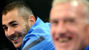 Karim Benzema et Didier Deschamps