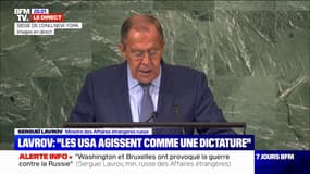 Le chef de la diplomate russe, Sergueï Lavrov, dénonce une "russophobie d'une ampleur sans précèdent, grotesque"