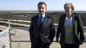 Nicolas Sarkozy et Nadine Morano (archives).