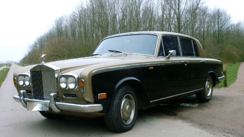 Cette Rolls-Royce Silver Shadow de 1972 a eu comme premier propriétaire Michel Sardou.