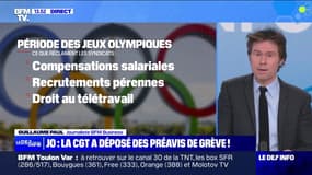 Travail pendant les JO, licenciement, limitation du droit de grève: les raisons des préavis de grève de la CGT