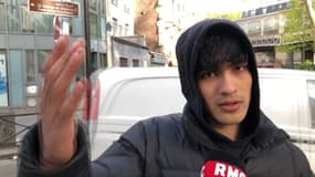 Soltan, migrant afghan qui tente de rejoindre l'Angleterre par tout moyen