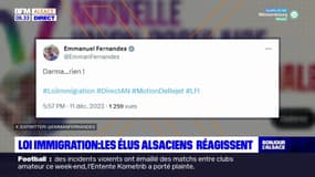 Rejet de la loi immigration: la réaction des élus alsaciens