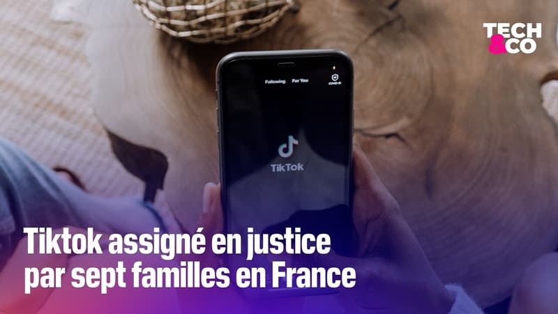 Tiktok assigné en justice par sept familles en France