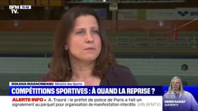 Reprise des compétitions sportives: Roxana Maracineanu estime que "ce n'est pas au ministère des Sports de faire le calendrier"