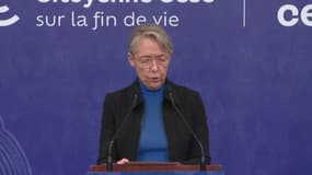 Élisabeth Borne aux tirés au sort de la Convention citoyenne sur la fin de vie: "Soyez libres!"