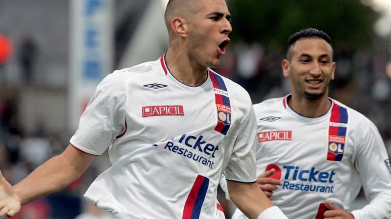 Karim Benzema, vainqueur du trophée en 2008.
