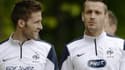 Yohan Cabaye et Mathieu Debuchy