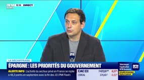 Le déchiffrage : Épargne, les priorités du gouvernement - 23/09